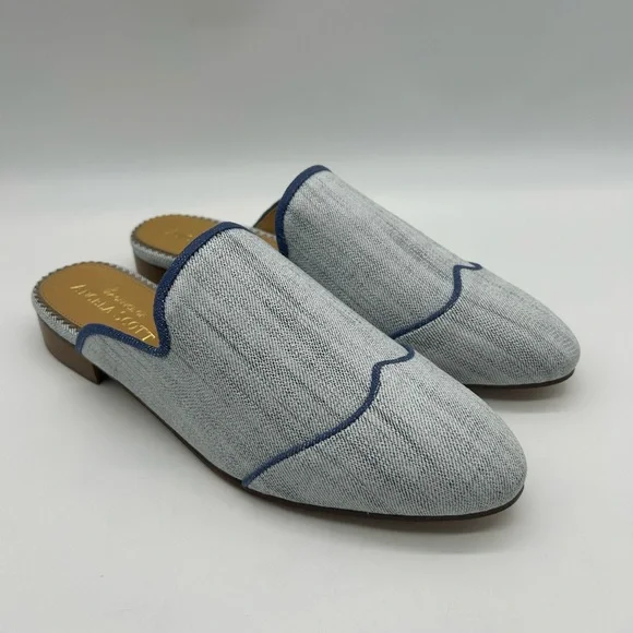 The Office of Angela Scott Miss Adelaide Denim Women’s Mules EU 41 US 11 NIB